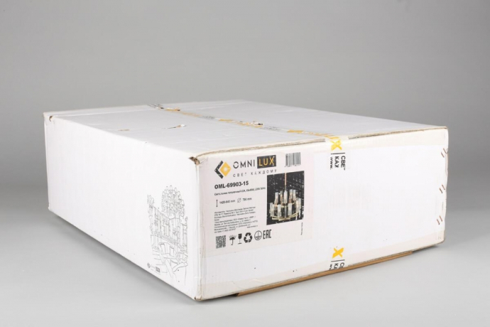 Люстра подвесная с лампочками Omnilux OML-69903-15+Lamps 
