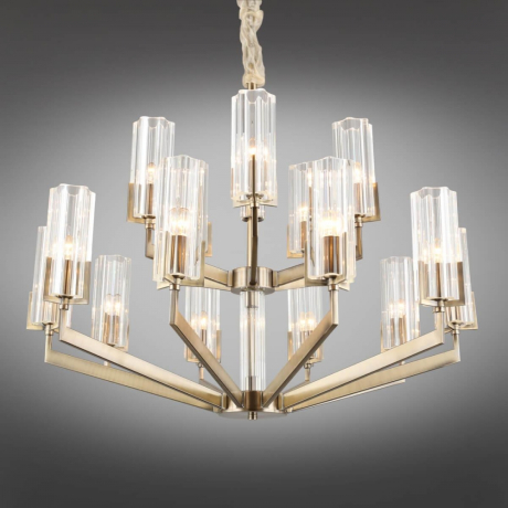 Люстра подвесная с лампочками Omnilux OML-69903-15+Lamps 