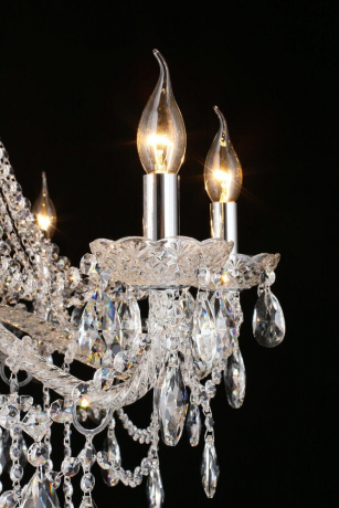 Люстра подвесная со светодиодными лампочками E14, комплект от Lustrof. №300026-657202 