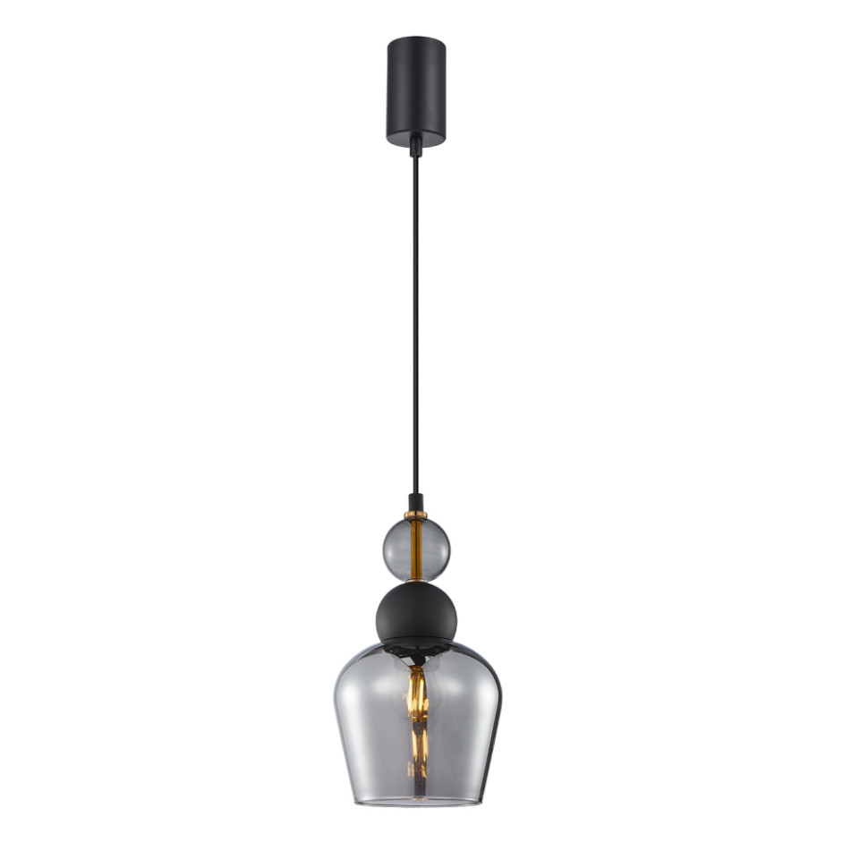 Подвесной светильник F-Promo Vinglas 4340-1P, цвет черный матовый - фото 1