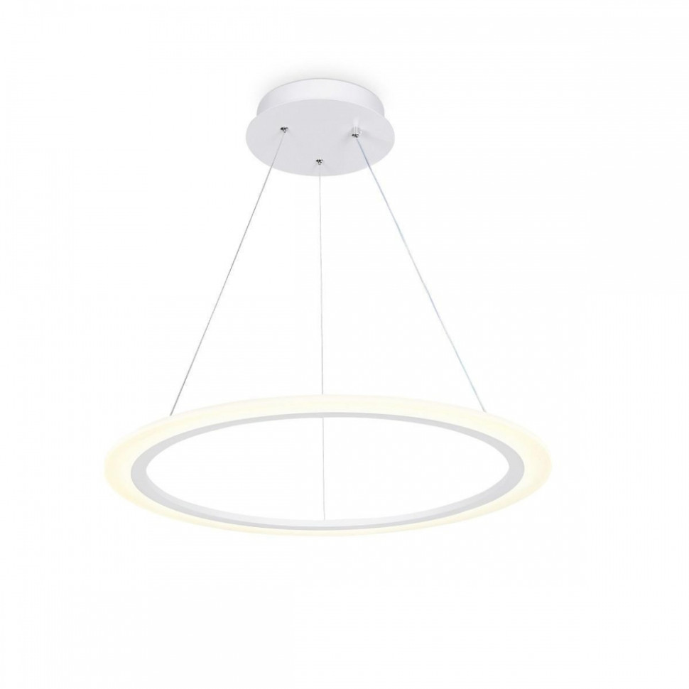 Умный подвесной светильник с пультом ДУ Acrylica Ambrella light FA4342, цвет белый - фото 1