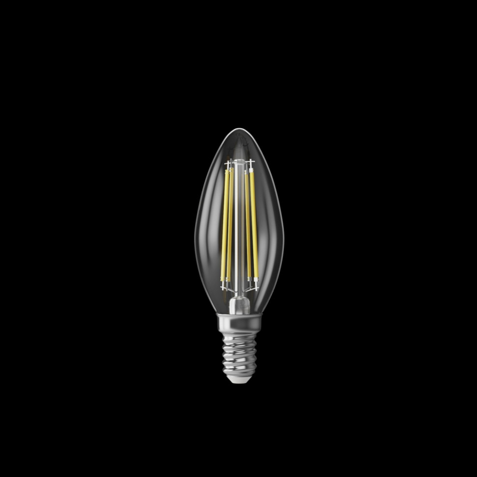 Филаметная светодиодная лампа Е14 6,5W 2800К (теплый) Crystal Voltega 7134