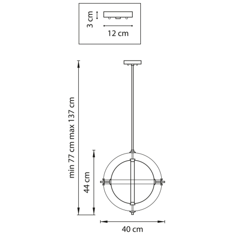 Потолочной светильник Modena Lightstar 816043 