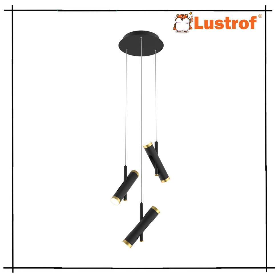 Подвесной светодиодный светильник с поворотными плафонами от Lustrof 2324-521351