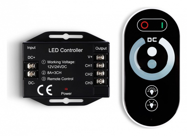 Контроллер-диммер с пультом ДУ Ambrella Light GS GS11101 