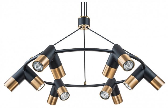 Подвесная люстра Indigo Doppio 11036/12P Black 