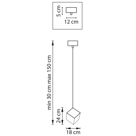 Подвесной светильник Lightstar Qubica 805504 
