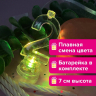 Нарушена упаковка! <302479> Цифра-подсвечник "2" светодиодная, ЗОЛОТАЯ СКАЗКА, в наборе 4 свечи 6 см, 1 батарейка, 591425 (591425)