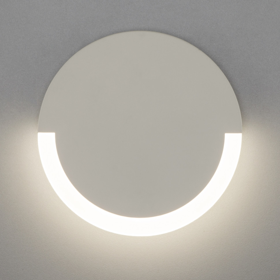 Настенный светодиодный светильник Eurosvet Radiant 40147/1 LED белый (a046169) 40147/1 LED / настенный светильник / белый - фото 2