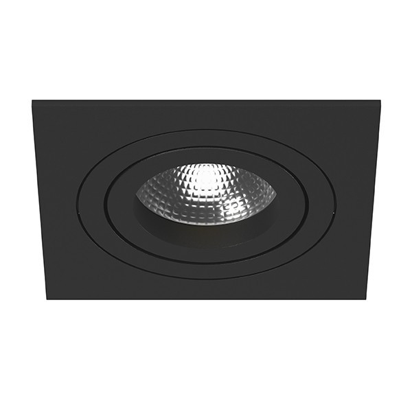 i51707 Встраиваемый точечный светильник Intero 16 Quadro Lightstar (комплект из 217517+217607) рамка lightstar domino quadro 214516