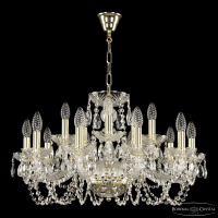 Люстра 119/10+5/240 G Bohemia Ivele Crystal