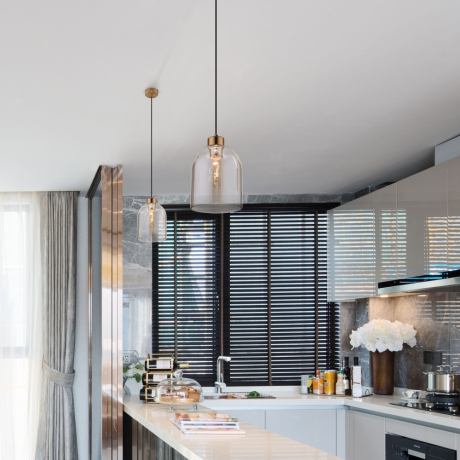 Подвесной светильник Tandem Eurosvet 50119/1 латунь (a053238) 