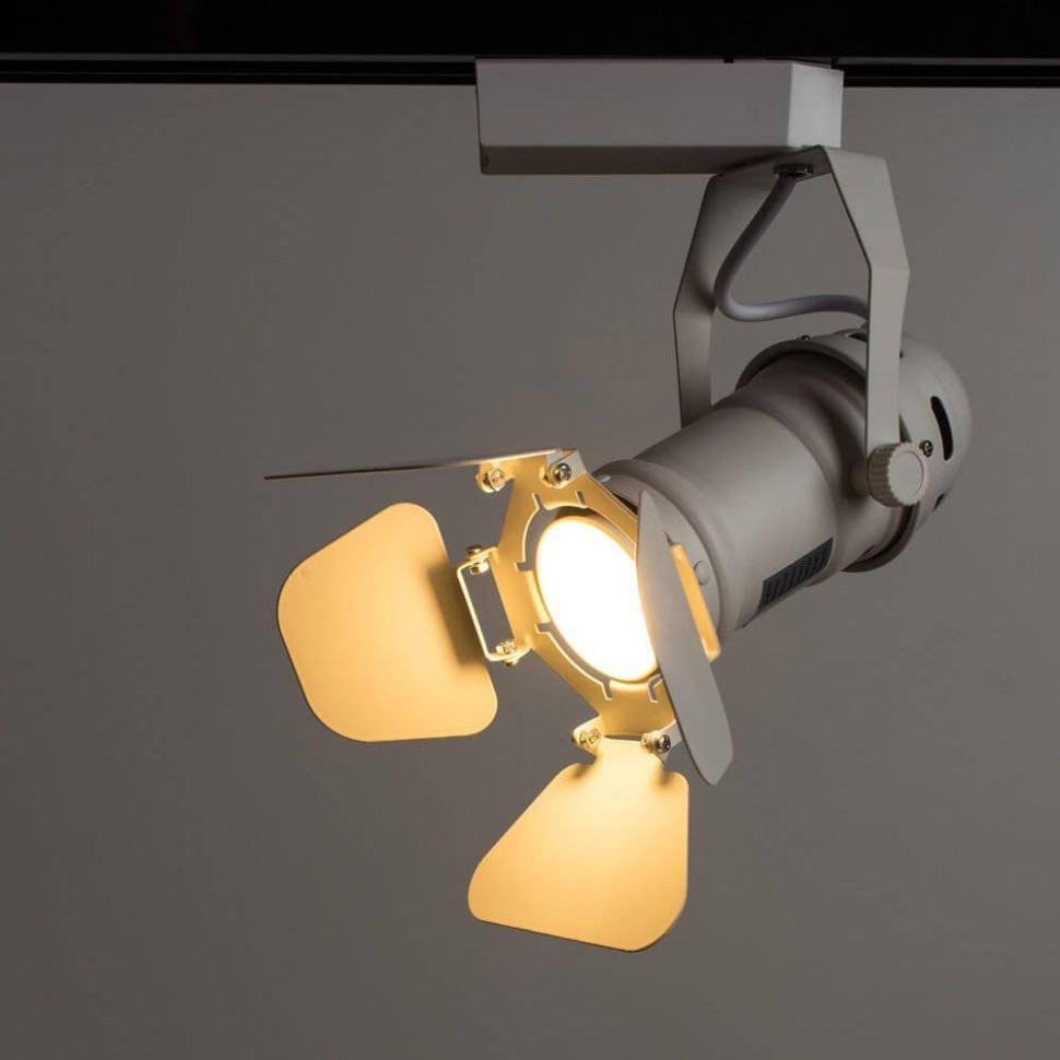 Однофазный светильник для трека Petalo Arte Lamp A5319PL-1WH, цвет белый - фото 2