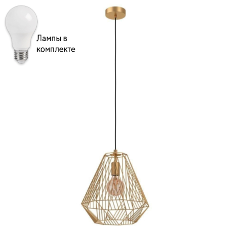 Подвесной светильник с лампочкой Eglo 43695+Lamps 