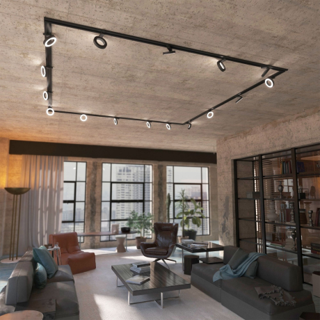 Однофазный LED светильник 12W 4200К (белый) для трека Elektrostandard Spila 85079/01 (a056374) 