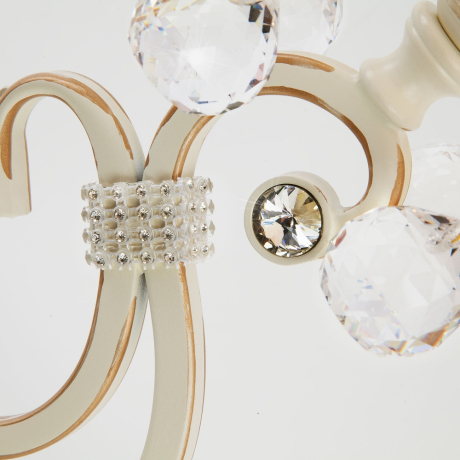 Настольная лампа декоративная Eurosvet Ivin 12075/1T белый Strotskis настольная лампа 