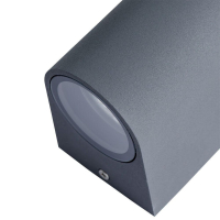 Нарушена упаковка!  <132287> Уличный настенный светильник Compass Arte Lamp A3102AL-2BK