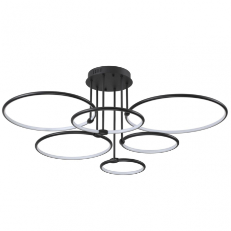 Нарушена упаковка!  <681984> Потолочная диммируемая люстра с пультом ДУ Lumion Ledio Ursula 6506/99CL