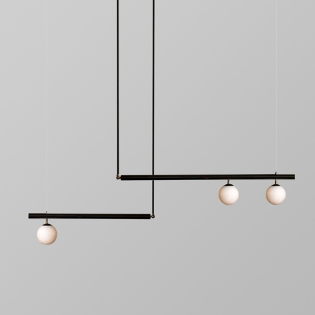 Подвесной светильник BARRA L120 Black ImperiumLoft BARRA01 