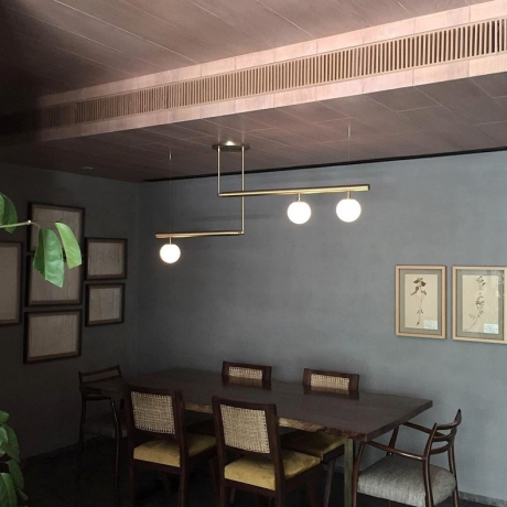 Подвесной светильник BARRA L120 Black ImperiumLoft BARRA01 