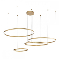 Подвесной светильник Indigo Galass 14001/4P Gold