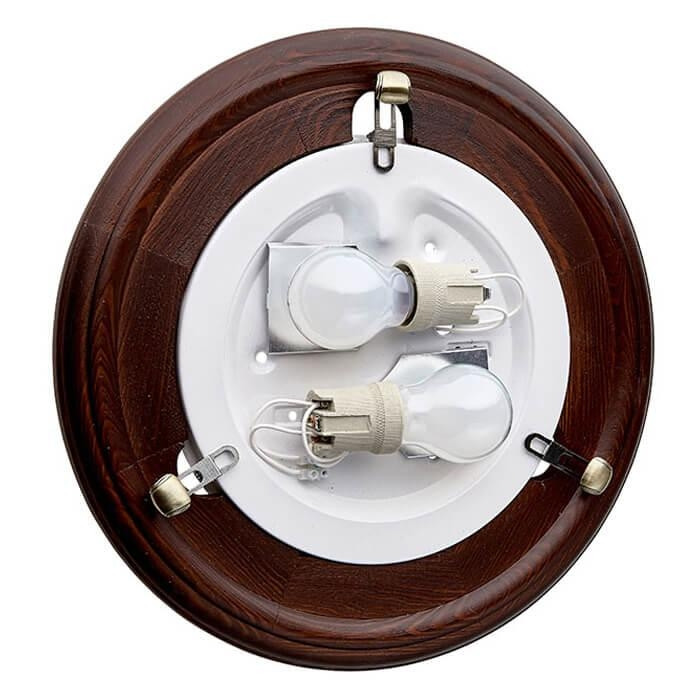 136/K Настенно-потолочный светильник Sonex Lufe Wood, цвет коричневый 136/K - фото 4