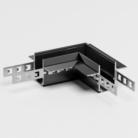 Соединитель угловой L-образный для треков встраиваемых Elektrostandard Slim Magnetic a067508 