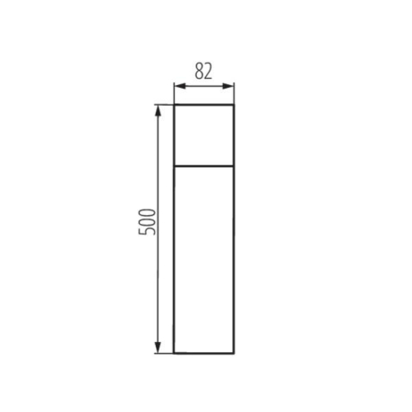 Светильник ландшафтный Kanlux VADRA 50 429417