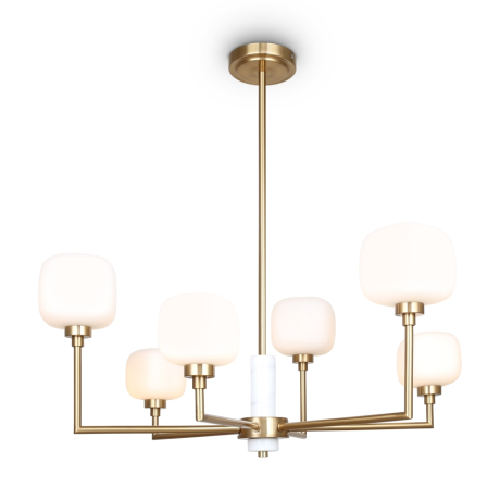 Люстра на штанге Freya Tender FR5373CL-06BS 