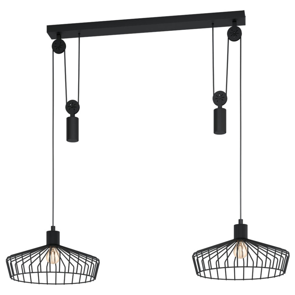 Подвесной светильник Eglo Winkworth 43438, цвет черный