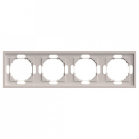 Рамка на 4 поста Stekker Эмили 49913