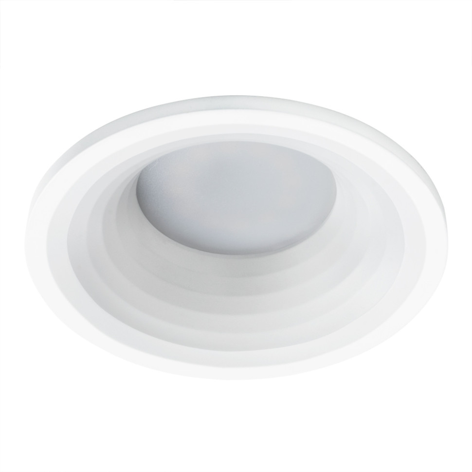 Встраиваемый светильник с лампочками. Комплект от Lustrof. №282266-616221, цвет белый - фото 1