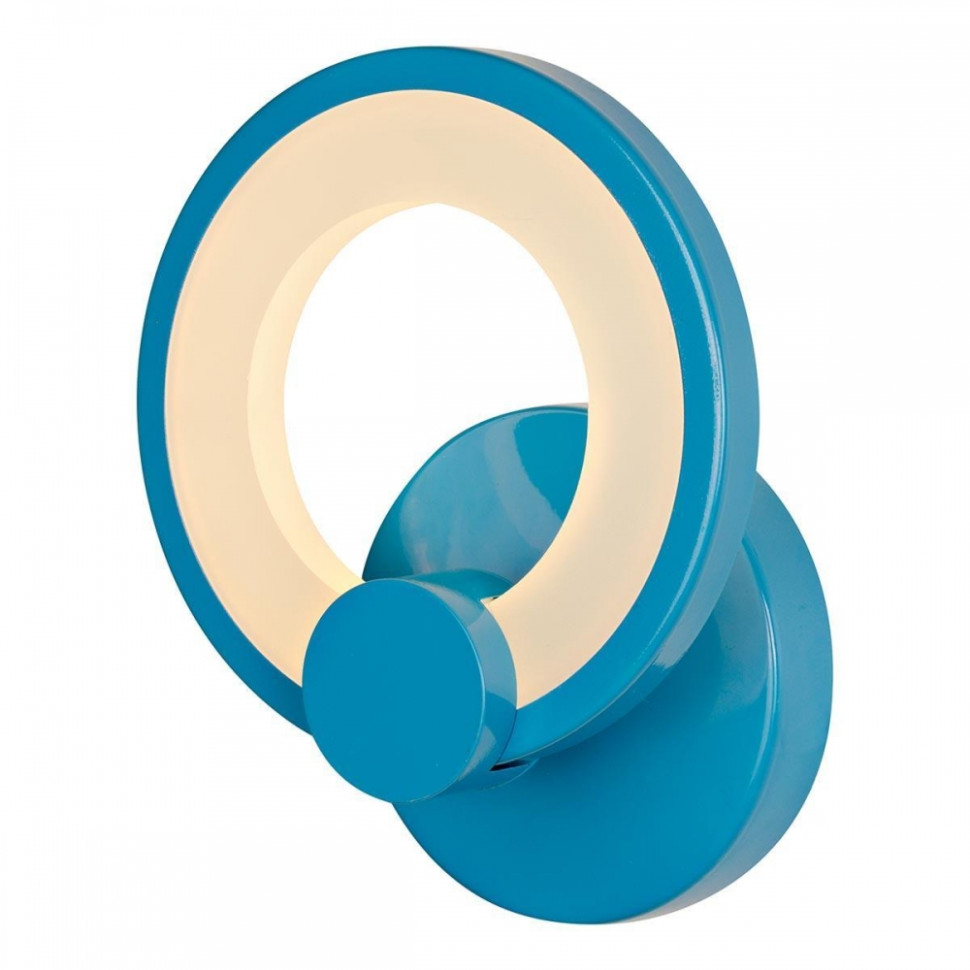 Настенный светильник iLedex Ring A001/1 Синий, цвет голубой A001/1 Blue - фото 1