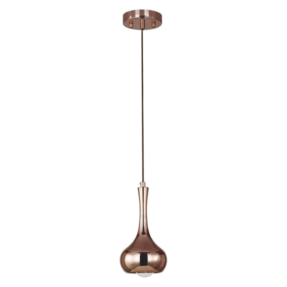 Светильник подвесной с лампочками, комплект от Lustrof. № 50230-617802, цвет розовое золото - фото 1
