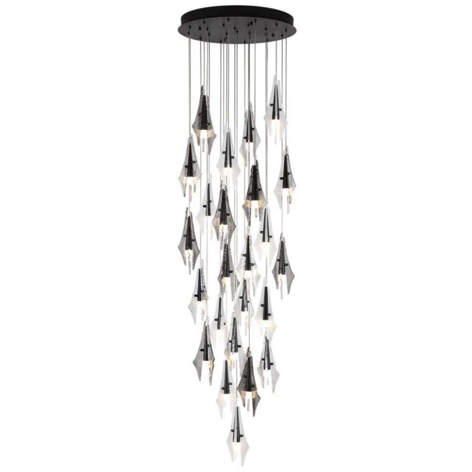 Каскадная светодиодная люстра Odeon Light Exclusive L-Vision Afalina 5442/137L