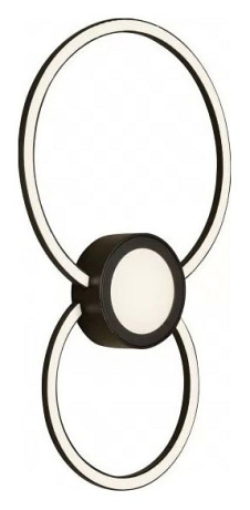 Накладной светильник iLedex Galaxy X046324 24W 3000K BK 