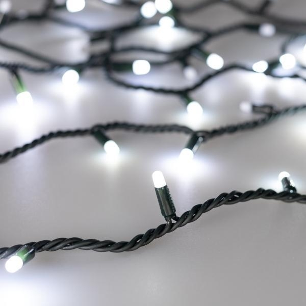 10м Уличная гирлянда нить холодный свет Ardecoled 230V ARD-String-Pro-1000-Green-100Led-Milk-Pulse White 31664 6961₽