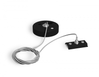 Подвес тросовый для однофазного шинопровода Standard 220V 1.5m Ambrella light Трековые системы GL7192