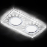 Встраиваемый светильник Ambrella Light S S234/2 W/CH/WH 