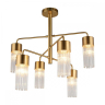 Люстра на штанге с лампочками Omnilux OML-67107-06+Lamps 