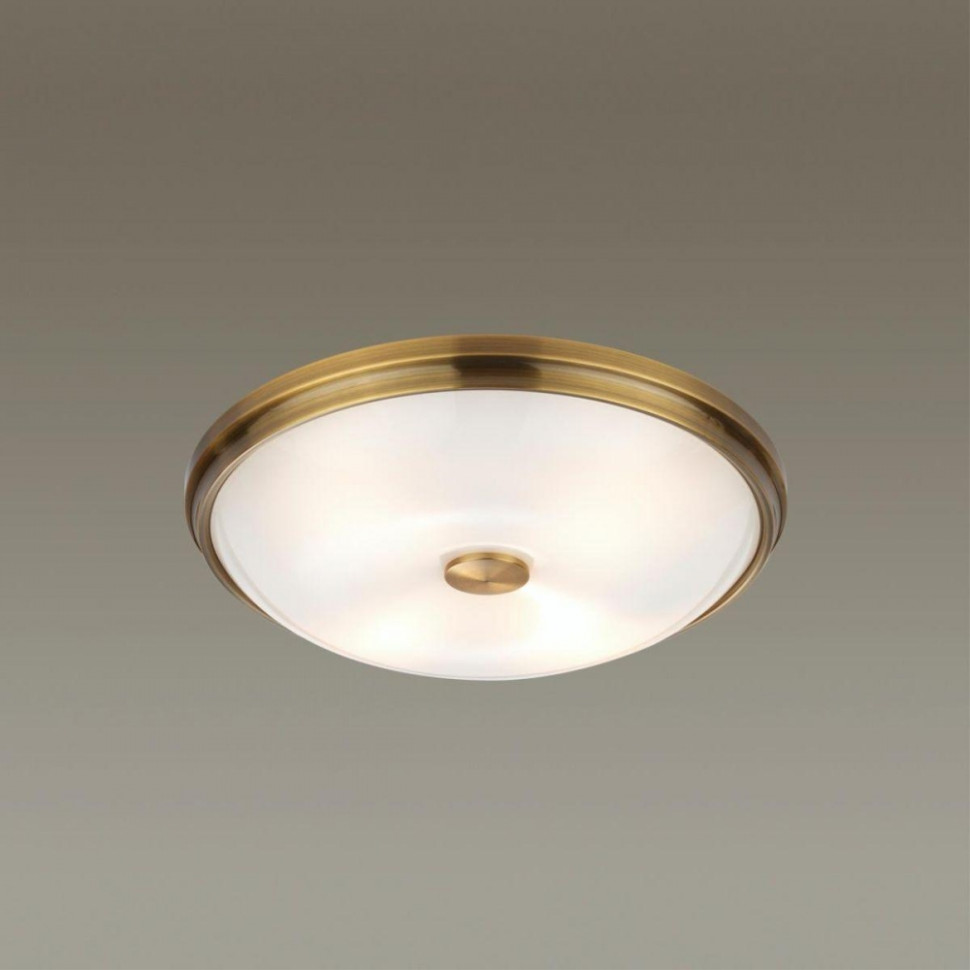 Настенно-потолочный светильник Pelow Odeon Light 4956/4, цвет античная бронза 4956/4 - фото 3