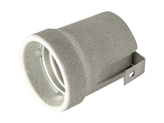 Volsten 190316 (патрон резьбовой, керамика, с держателем E27/220V/4A)