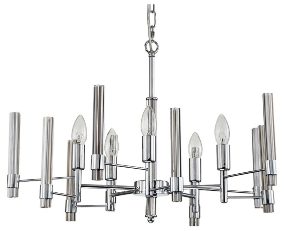 Подвесная люстра Indigo Favara 11040/5P Chrome 