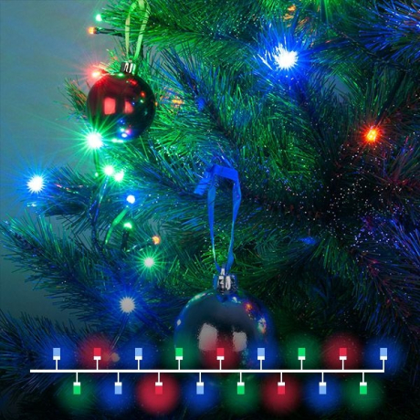 5м. Гирлянда нить ''Мишура'' 190LED (RGB) IP20 Eurosvet  (a056074)