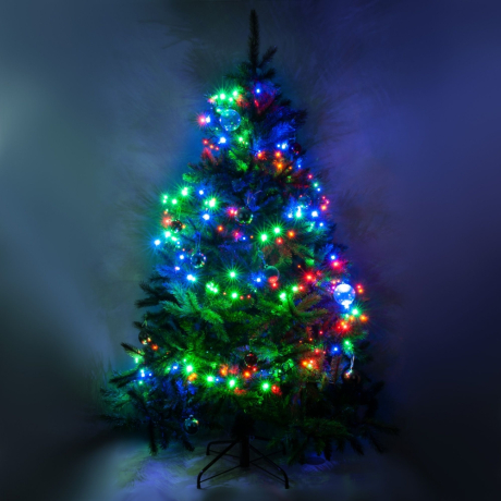 5м. Гирлянда нить ''Мишура'' 190LED (RGB) IP20 Eurosvet  (a056074)