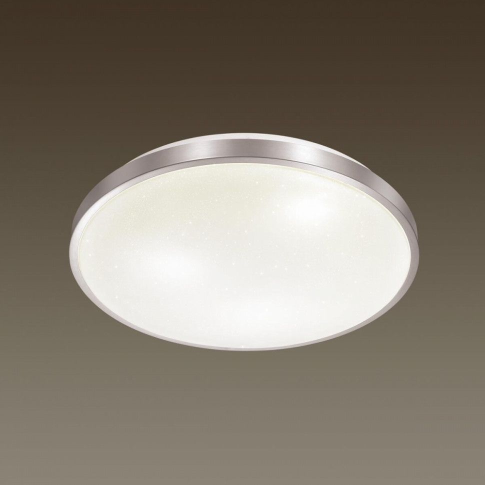 2088/DL Настенно-потолочный светодиодный светильник с пультом ДУ Sonex Lota Nickel, цвет никель 2088/DL - фото 3