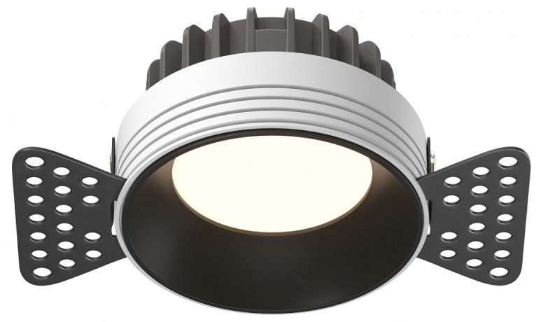 Встраиваемый светильник Maytoni Technical Okno DL055-8W3-4-6K-TRS-B