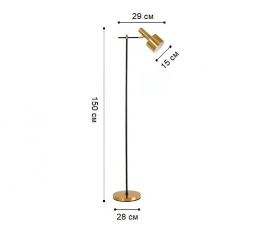 Торшер Орфей Kink Light 07025 