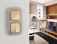 Рамка на 1 пост Ambrella Volt OMEGA OF320501