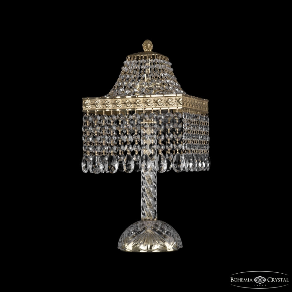Настольная лампа Bohemia Ivele Crystal 19202L4/H/20IV G, цвет золото 19202L4/H/20IV G - фото 1